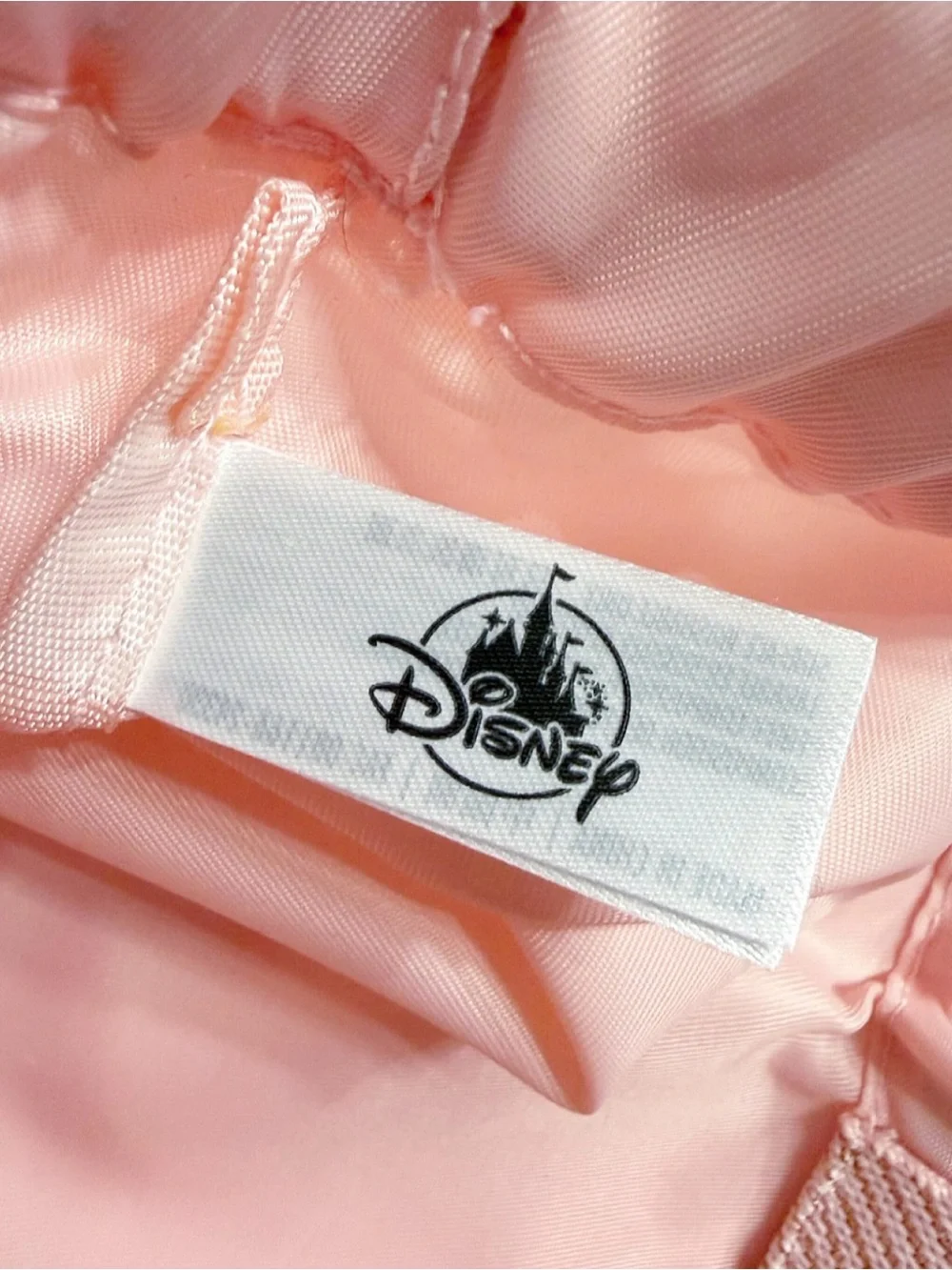 Disney Bibbidi Bobbidi Boutique Pink Princess Drawstring Backpack Bag